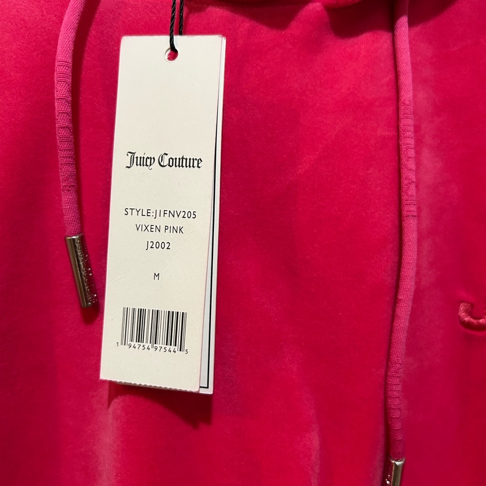 Juicy Couture Vixen Pink Hoodie